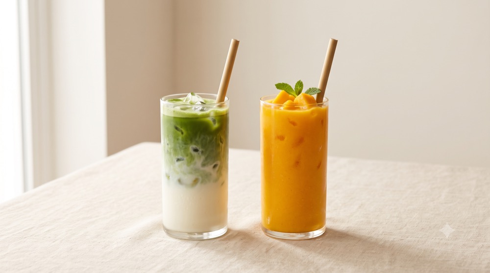 Matcha y smoothies